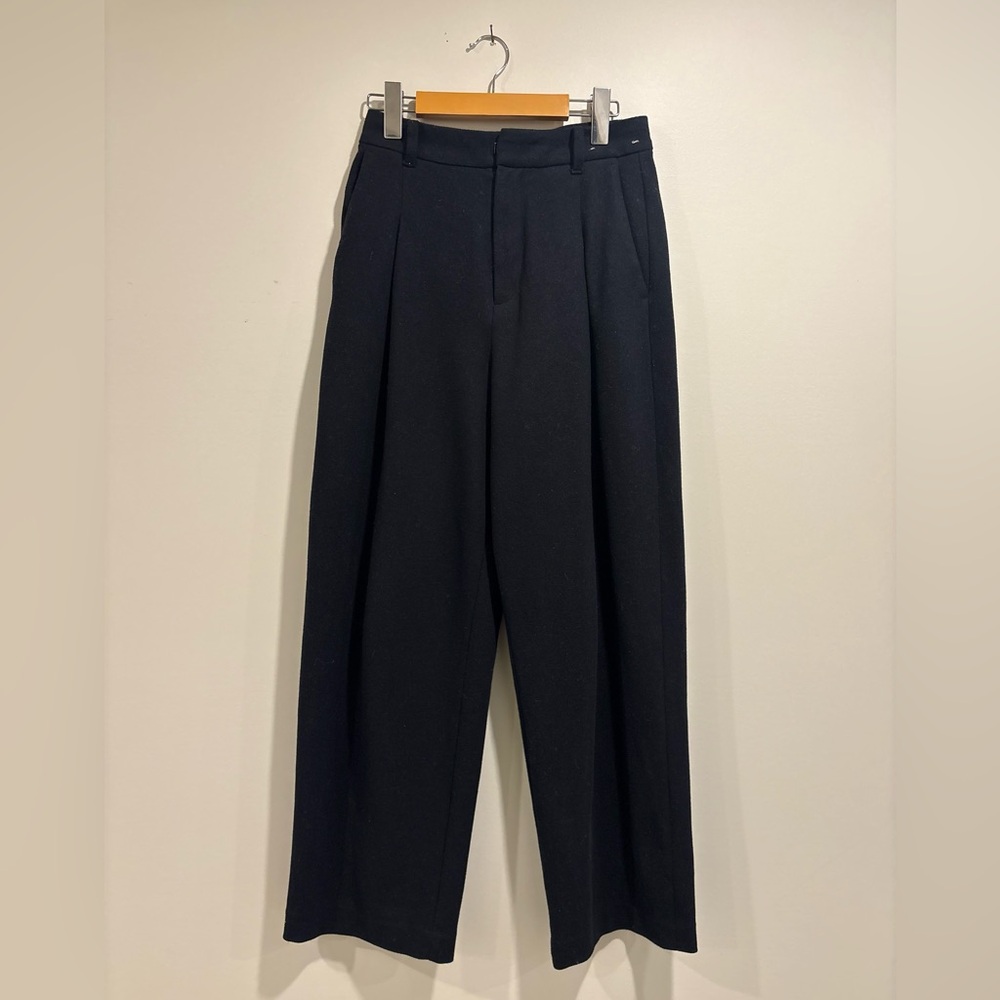 Uniqlo x Comptoir des Cotonniers BRUSHED JERSEY PLEATED WIDE PANTS - Picture 2 of 4